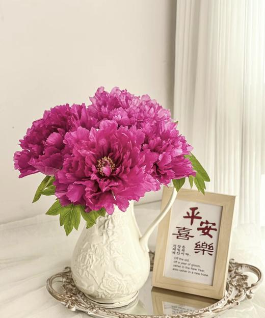 【人间富贵花】国色天香/洛阳红牡丹  约10枝/扎 商品图0