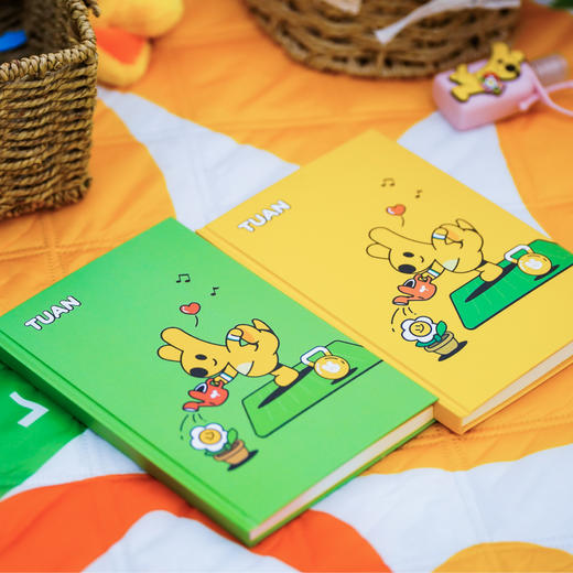 袋鼠团团硬面抄A5本子笔记本 商品图2
