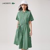 【海南专供价】LACOSTE法国鳄鱼女装新款法式绿色系带POLO连衣裙EF7923-98 商品缩略图5