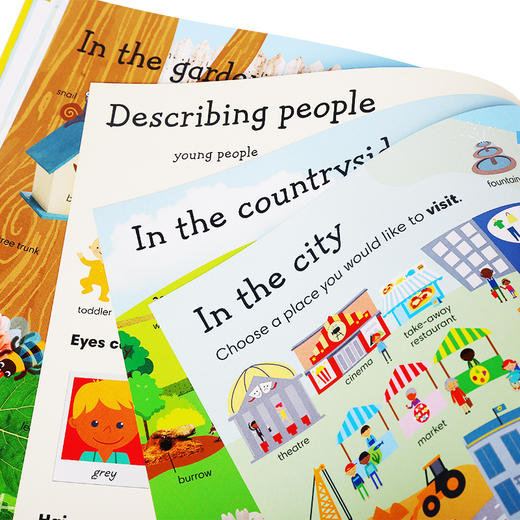 【英语原版】小彼恩点读书 DK1000个英语常用词词典 1000 Useful Words 图解英语单词原版绘本 毛毛虫点读笔配套书 （不带笔） 商品图2