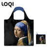 德国LOQI 博物馆系列 人像画合集 戴珍珠耳环的少女 蒙娜丽莎的微笑 万用环保袋 再生环保材料 单肩可折叠 旅行大容量 防泼水 超轻50g可承重40斤 商品缩略图0
