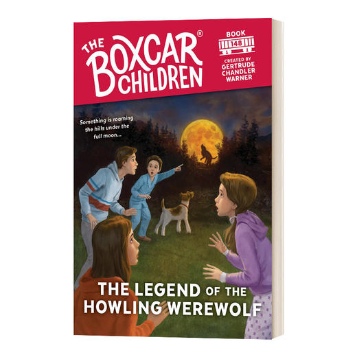 英文原版 The Legend of the Howling Werewolf 狼人的传说 棚车少年148 The Boxcar Children Mysteries 英文版 进口英语书籍 商品图1
