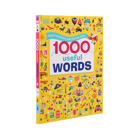 【英语原版】小彼恩点读书 DK1000个英语常用词词典 1000 Useful Words 图解英语单词原版绘本 毛毛虫点读笔配套书 （不带笔）