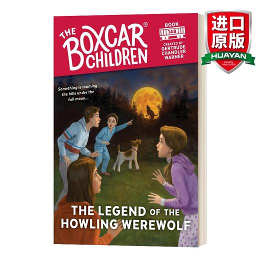 英文原版 The Legend of the Howling Werewolf 狼人的传说 棚车少年148 The Boxcar Children Mysteries 英文版 进口英语书籍 商品图0