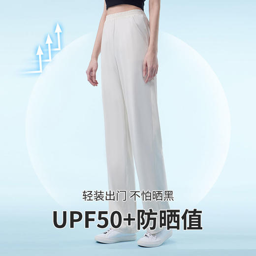 透气干爽，紫外线没机会！RAU冰感防晒裤 持久冰凉 垂顺显瘦 商品图2
