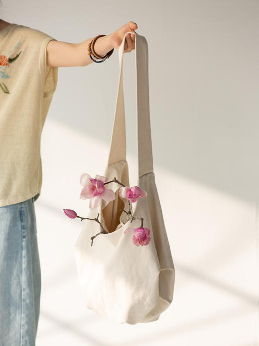 牧衣游 丝棉单肩挎包---拾趣【不支持会员折】 商品图1