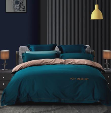 【团购展示】水星家纺 长绒棉四件套 菲尔丝 商品图0