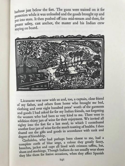 努涅斯《快乐的俘虏》 约20幅版画插图 精装大32开带书匣 商品图6