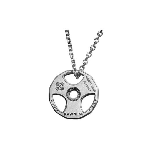 Rawness/契健 杠铃片项链 商品图0