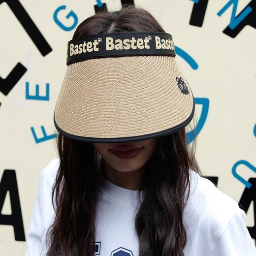 大英博物馆盖亚·安德森猫和她的朋友们系列 萌猫草编防晒帽遮阳帽 商品图2