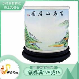 王锡良瓷雕福筒专档