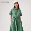 【海南专供价】LACOSTE法国鳄鱼女装新款法式绿色系带POLO连衣裙EF7923-98 商品缩略图9