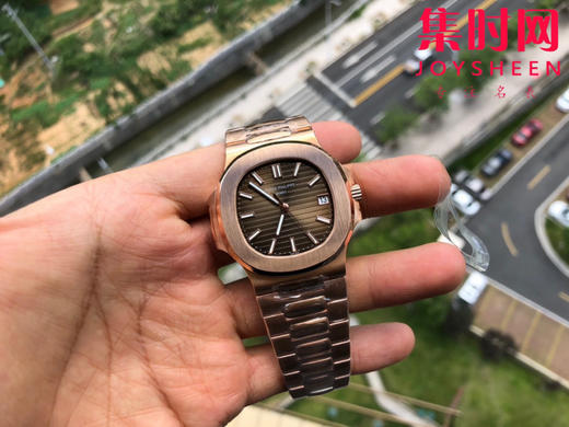 【PATEK PHILIPPE 】百达翡丽优雅运动系列5711/1A鹦鹉螺，震撼出品  钢表之王，全网最佳解毒方案，搭配百达翡丽9015机改Cal.324自动上链一体机芯 商品图1