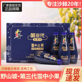 野山坡沙棘复合果浆第三代雪中小果228ml*8瓶/箱