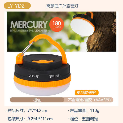 抖音爆款露营灯氛围火焰野营帐篷灯复古马灯充电手提灯家用户外灯 商品图13