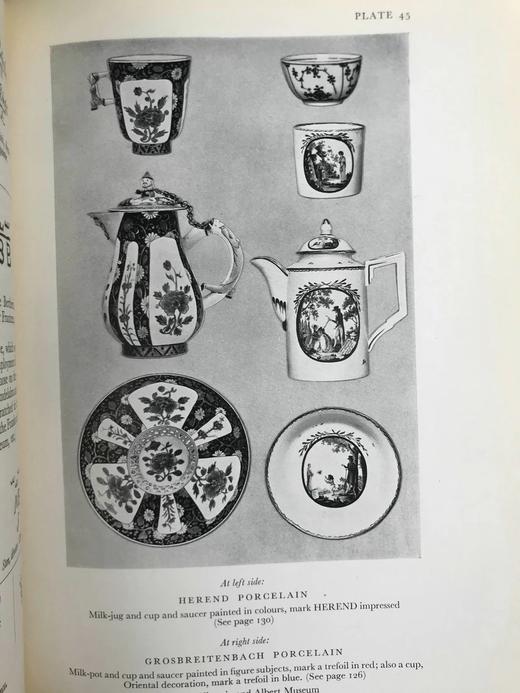 1951年 陶瓷器收藏者指南 32幅彩色64幅黑白插图 漆布精装16开 商品图8