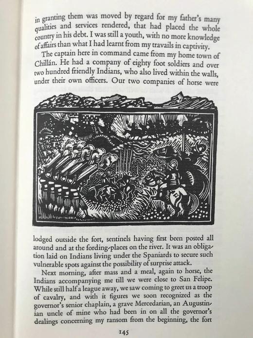 努涅斯《快乐的俘虏》 约20幅版画插图 精装大32开带书匣 商品图5