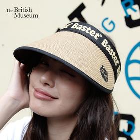 大英博物馆盖亚·安德森猫和她的朋友们系列 萌猫草编防晒帽遮阳帽