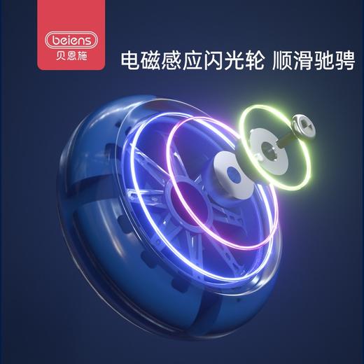 贝恩施儿童滑板车1-3-6-12岁小孩男女宝宝溜溜车小孩踏板滑滑便携 商品图9