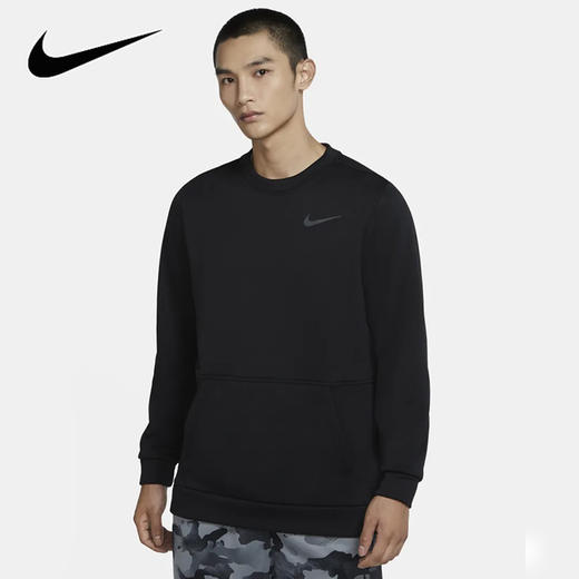 Nike/耐克长袖男卫衣春季新款运动服休闲圆领套头衫CU7272-010 商品图0