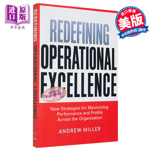【中商原版】重新定义组织运营 Redefining Operational Excellence 英文原版 Andrew Miller 商品图0