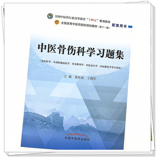 中医骨伤科学习题集 黄桂成 王拥军 主编 中国中医药出版社 全国中医药行业高等教育十四五第十一版规划教材配套用书  商品图4