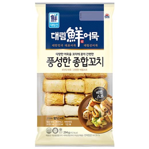 大林鲜综合鱼饼串294g대림선 풍성한 종합꼬치 어묵 商品图0