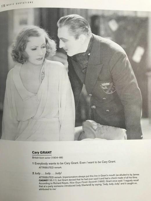 卡塞尔电影引语集 约百幅插图 精装16开 商品图14