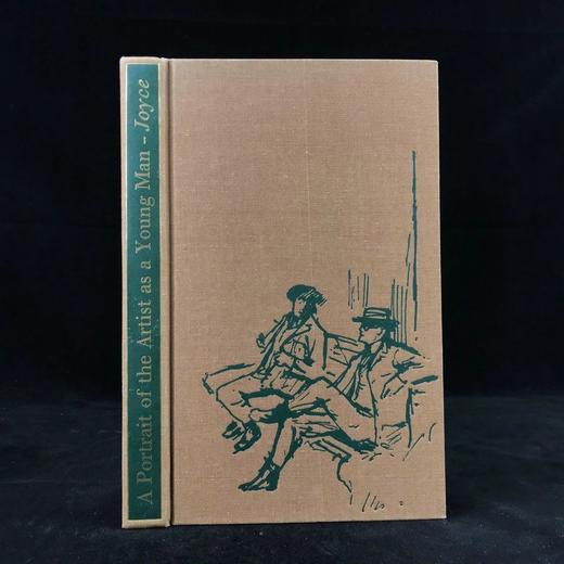 詹姆斯·乔伊斯《一个青年艺术家的肖像》 8幅插图 精装大32开 商品图0
