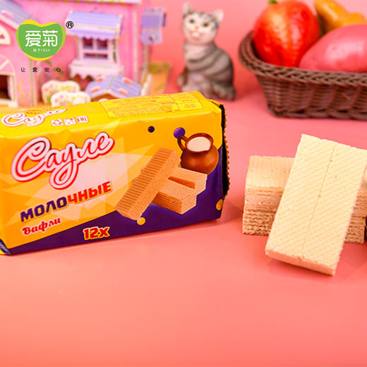 华夫牛奶威化饼干180g 商品图3