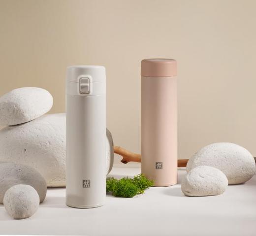 【团购展示】双立人 Enjoy系列柔光真空保温杯两件套 （480ml+480ml）ZW-BP121 商品图0