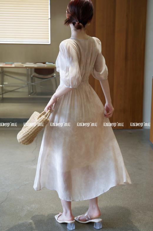 【门店同款】夏季水墨画晕染天丝裙 150623481 商品图2