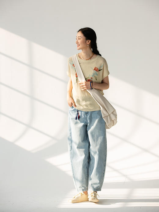 牧衣游 丝棉单肩挎包---拾趣【不支持会员折】 商品图2