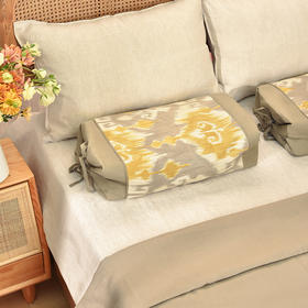 芥黄如意系列荞麦壳枕头全荞麦壳成人护颈枕