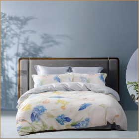 【团购展示】水星家纺 全棉抗菌四件套——南江溪暮