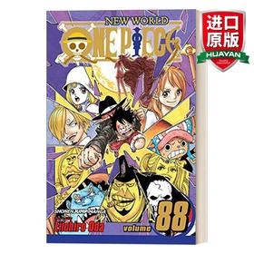 英文原版 One Piece Vol. 88 Lion 航海王 海贼王 第88卷 漫画 英文版 进口英语原版书籍