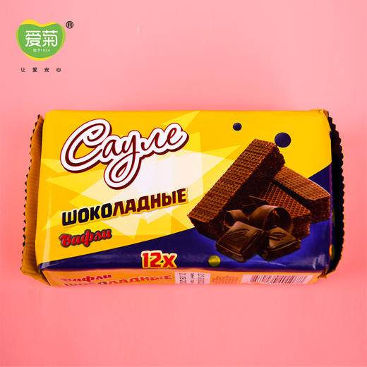华夫巧克力威化饼干180g 商品图0