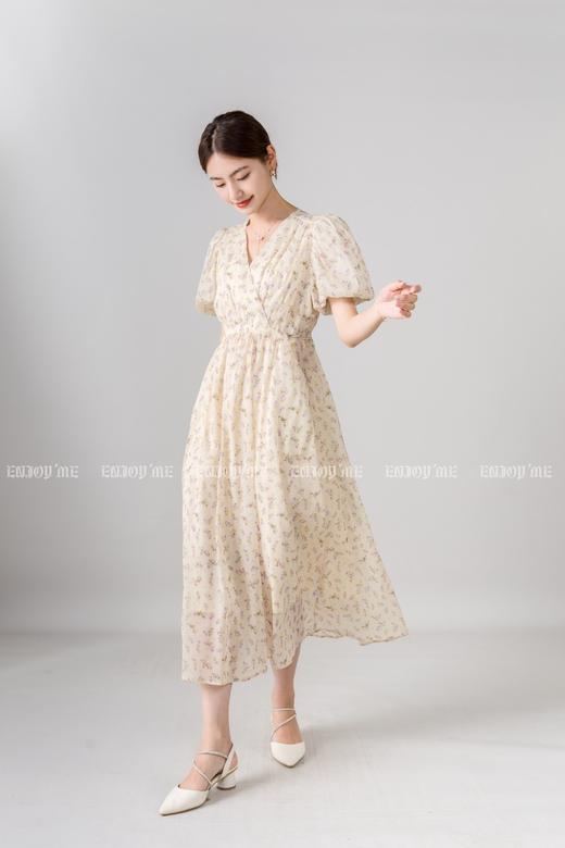 【门店同款】2023年夏季V领系带温柔风连衣裙 150566149 商品图8