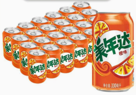 美年达 罐装 330ml*24