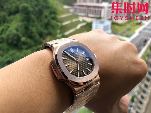 【PATEK PHILIPPE 】百达翡丽优雅运动系列5711/1A鹦鹉螺，震撼出品  钢表之王，全网最佳解毒方案，搭配百达翡丽9015机改Cal.324自动上链一体机芯 商品图7