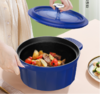 【团购展示】康巴赫勋爵系列珐琅铸铁汤锅3L（蓝色）KGZC-T30 商品缩略图0