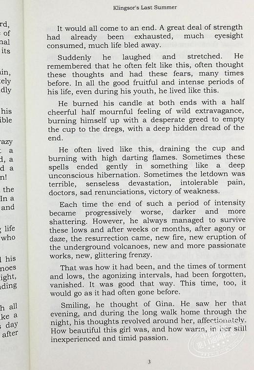 【中商原版】黑塞：克林索尔的最后夏天 豆瓣高分 英文原版 Klingsor's Last Summer 德国文学 Hermann Hesse 商品图6