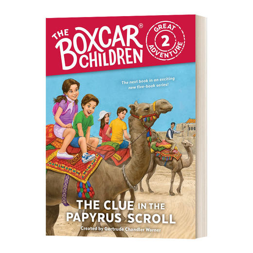 英文原版 The Boxcar Children Great Adventure 2 棚车少年伟大冒险系列2 莎草纸卷中的线索 英文版 进口英语原版书籍 商品图1