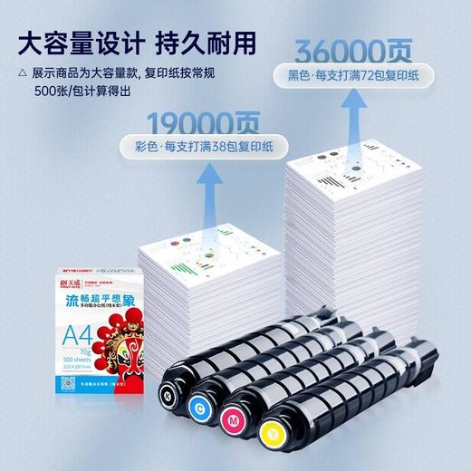 天威 适用佳能NPG-67粉盒 3120L墨盒 c3020墨粉 c3125 NPG67 C3520硒鼓 C3320L C3525 C3325 商品图4