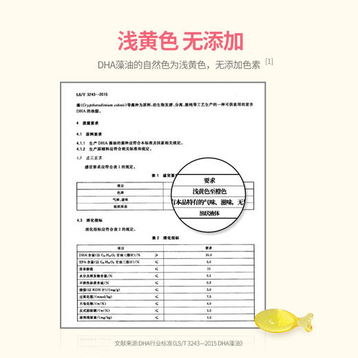 葆迪乐DHA藻油软胶囊60粒装 商品图3