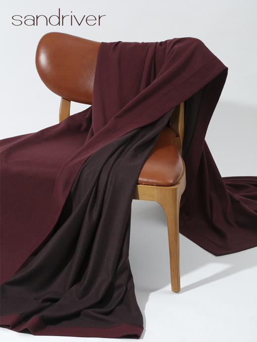 羊绒折边绣花毯 SJF95P722B 商品图4