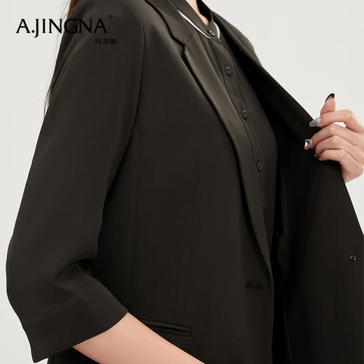 【商场同款】阿菁娜时尚干练西装外套A28C208011 商品图4
