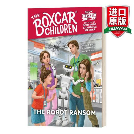 英文原版 The Robot Ransom 机器人赎金 棚车少年系列147 The Boxcar Children Mysteries 英文版 进口英语原版书籍 商品图0
