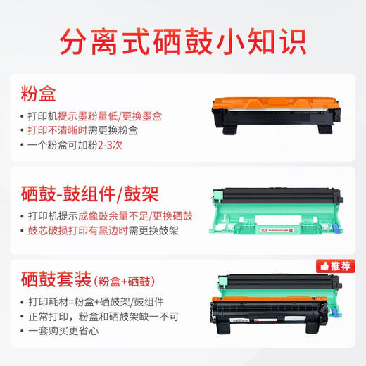 天威TN-1035/LT201粉盒 适用兄弟1118 1208 1218W 1608 1618 1816 1919NW墨盒 联想LT201 M7206 7216 LJ2206墨粉 商品图2