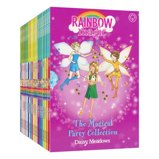 英文原版 Rainbow Magic 21 Copy Box Set Colour  Pet  Party Fairies 彩虹仙子21册套装2 儿童桥梁书 英文版 进口英语原版书籍 商品图3